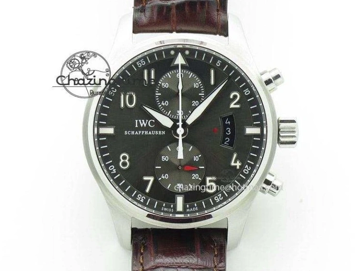 MIROTIME 0319 Pilot Chrono 377706 “Le Petit Prince” V6F Best Edition Blue Dial on Brown Leather Strap A Colorful 7387